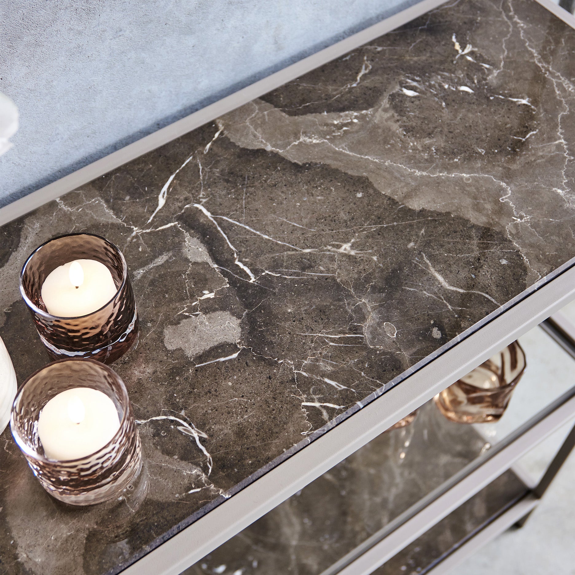 Mason II Reol - lysebrun metal